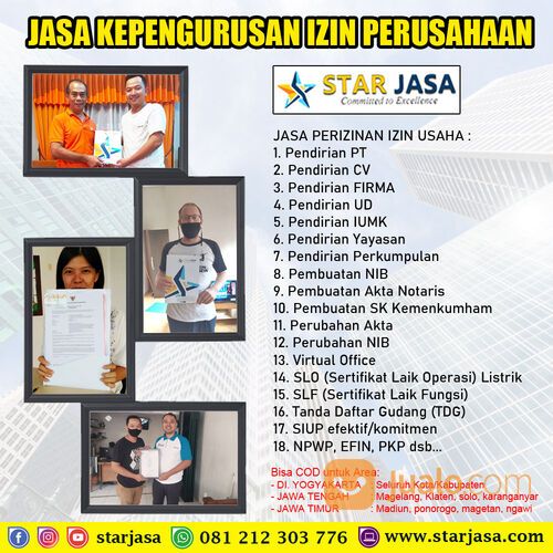 BIRO Jasa pembuatan IMB jasa pengurusan SLF jasa pengurusan PBG jogja