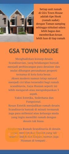 perumahan GSA 2 lantai baru