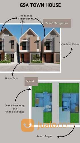 perumahan GSA 2 lantai baru