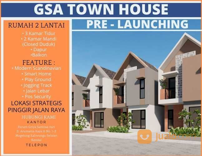 perumahan GSA 2 lantai baru