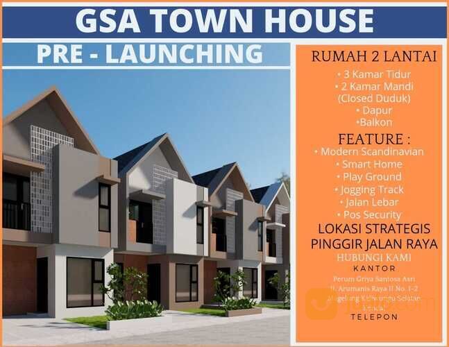 perumahan GSA 2 lantai baru