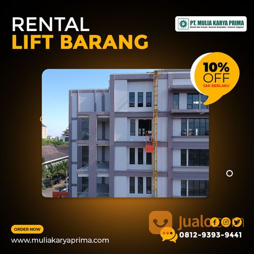 Sewa Lift Barang Ponorogo Kapasitas 1-2 ton Single/Double cabin