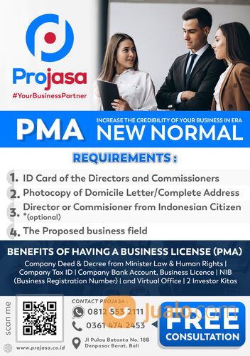 Perizinan Pendirian PT PMA