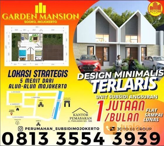 PERUMAHAN MOJOKERTO GARDEN ICON HUNIAN DAN INVESTASI BOOMBASTIS DI WILAYAH PUSAT KOTA