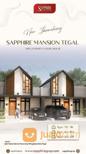 perumahan di tegal kota. sapphire mansion tegal