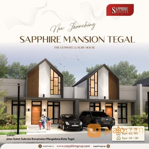 perumahan di tegal kota. sapphire mansion tegal