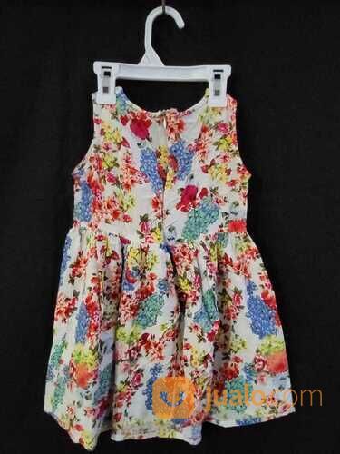 Dress anak perempuan motif Bunga Full Color-SFIT