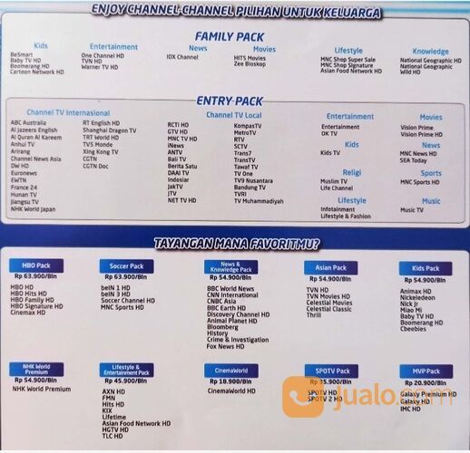 MNC PLAY SURABAYA SIDOARJO || Pasang Internet & Tv Kabel