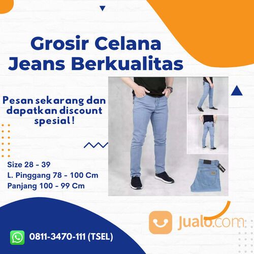 Grosir Celana Jeans Medan Jombang,PRODUKSI JEANS !! WA : 0811–3470–111 (TSEL)