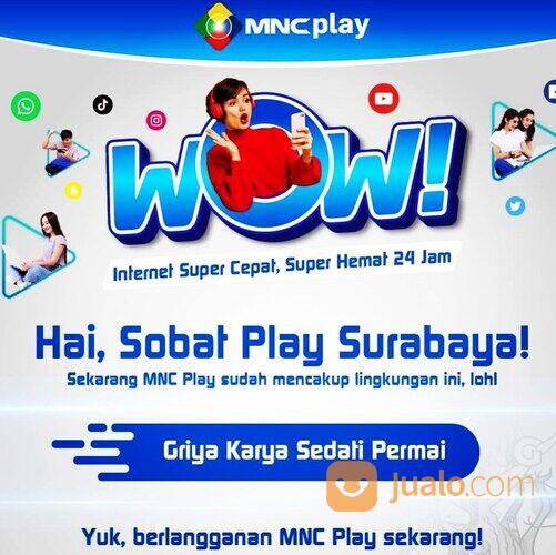 Sales Internet Wifi MNC Play Sidoarjo