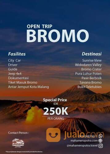 Paket Wisata Bromo Termurah dengan Fasilitas Lengkap⁣⁣⁣⁣⁣⁣⁣⁣⁣