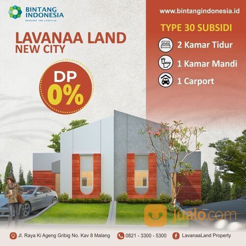 Rumah subsidi murah 100 jutaan dekat Tol Sawojajar
