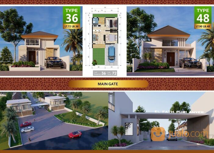 Rumah Cluster Strategis Elfath Puri Anyer Dekat Pabrik Chandra Asri Cilegon