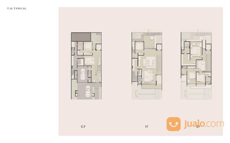 Enchante Residence T10 Rumah Mewah 3 Lantai di Lokasi Premium BSD City