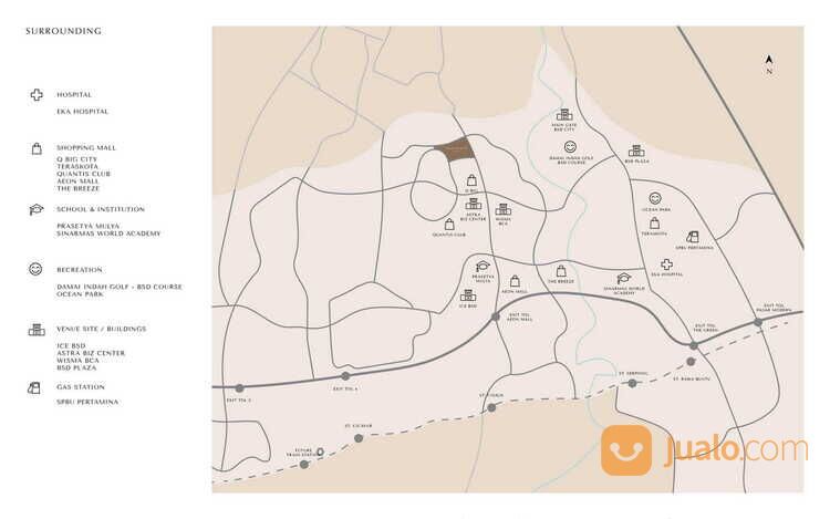 Enchante Residence T10 Rumah Mewah 3 Lantai di Lokasi Premium BSD City
