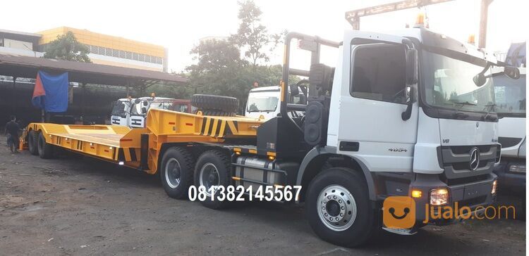 Pembuatan Lowbed Trailer 16 Ban seperti Tokyu Welded Beam - 081382145567