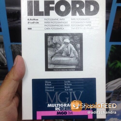 Kertas foto ilford decamera