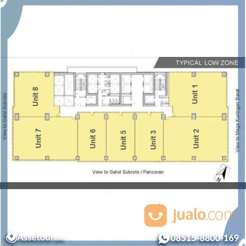 Office Space Sopo Del Office Tower B, Mega Kuningan, Jakarta Selatan