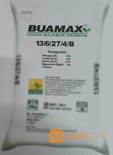 PUPUK NPK 13/6/27/4/B BUAMAX 50 kg