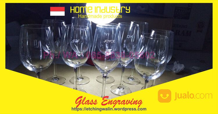 Jasa Grafir gelas kaca, Grafir mug stainless, Grafir gelas stainless, Glass Engraving