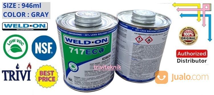 weldon 717 heavy bodied cement medium,lem pipa pvc cpvc 946ml weld on