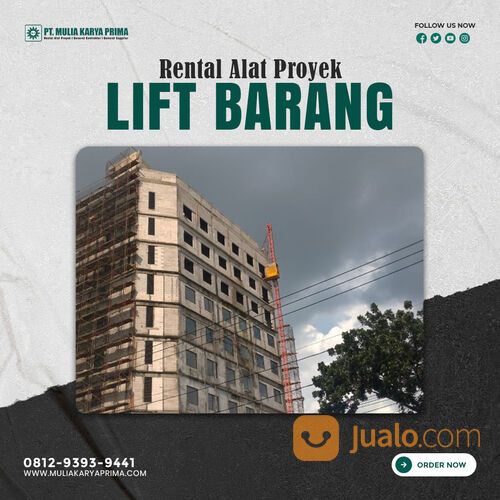 Sewa Lift Barang Banyuwangi Kapasitas 1-2 ton Single/Double cabin