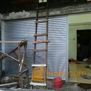 Harga Rolling door baru galfalum,besi & aluminium terbaru