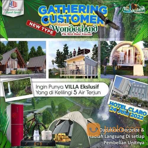 VILLA TERMURAH MALINO PEMANDANGAN AIR TERJUN
