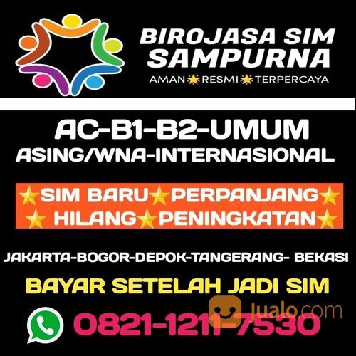 JASA PEMBUATAN SIM TANGERANG
