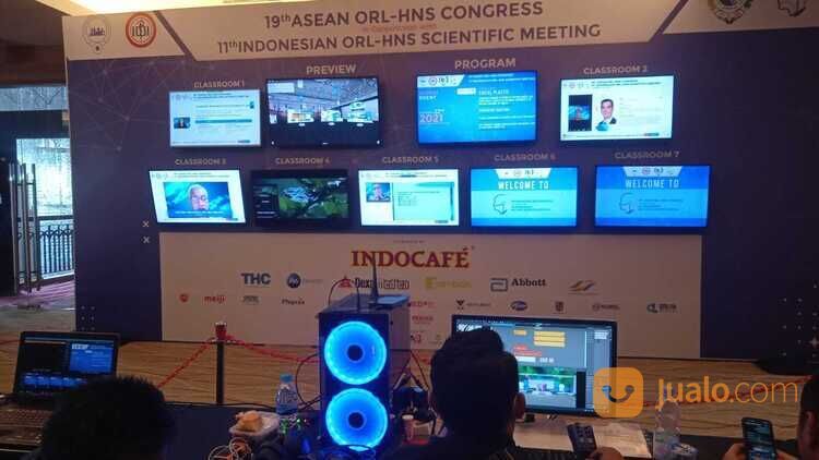 Jasa sewa monitor led tv di medan
