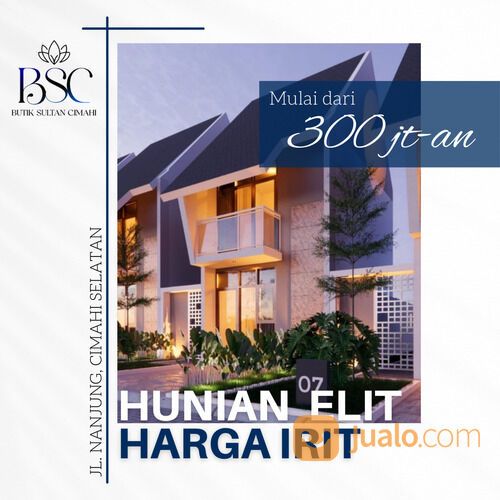 Rumah Harga Irit Rasa Elit Dekat The Nanjung Regency Cimahi Selatan