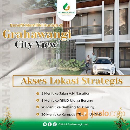 PROMO MURAHH! RUMAH TROPICAL 2 LANTAI 500JT-AN DI UJUNG BERUNG BANDUNG