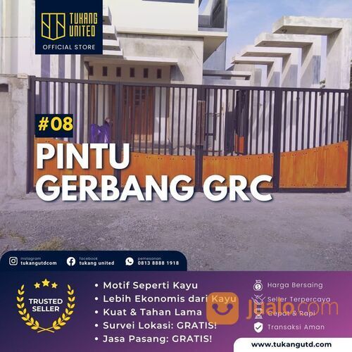PINTU GERBANG MURAH GRC