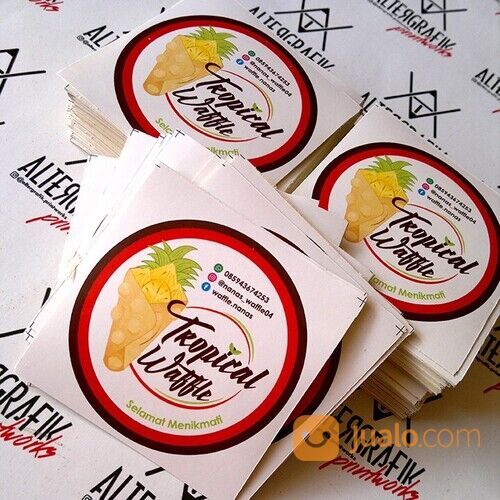 Print Sticker Label Full Color Mulai 6rb/lembar A3