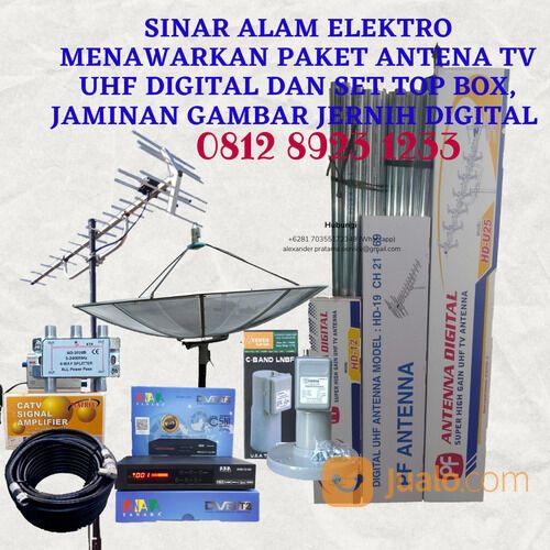 HD Digital, Antena Tv UHF 12 Cakung Jakarta Timur