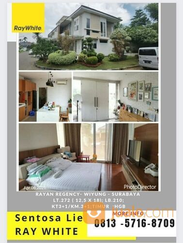 Rumah Rayan Regency Wiyung Sby Full Furnished dekat Dian Istana , Graha Famili