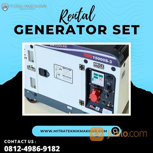 Sewa Genset Kota Banjar, Sewa Generator Set 15-80 Kva - PT Mitra Teknik Makmur