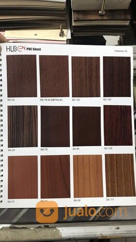 List Plint PVC Padat Aksesoris Lantai 10 cm Warna Custom