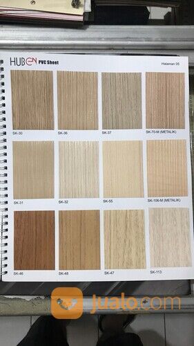 List Plint PVC Padat Aksesoris Lantai 10 cm Warna Custom