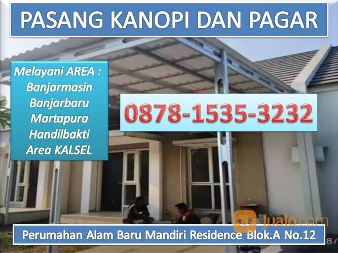 TERMURAH!!! , TELP(WA) 087-815-353-232, Kanopi Banjarmasin