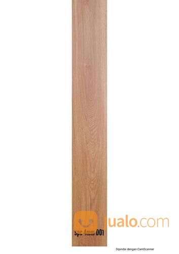 Lantai SPC Motif Kayu dan Semen Arni Tebal 4 mm Anti Rayap dan Air