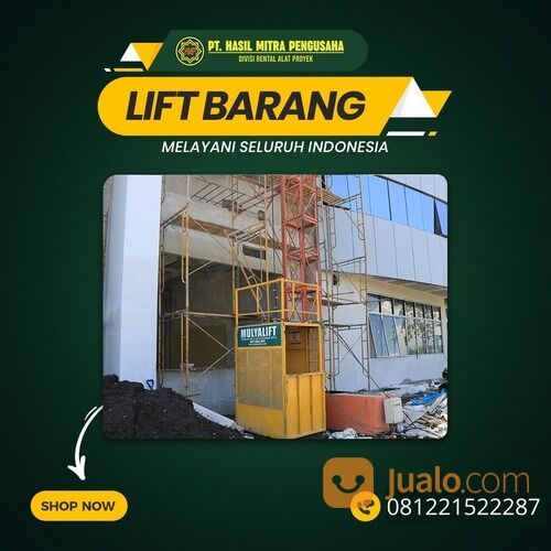 RENTAL LIFT BARANG ALIMAK JAKARTA SELATAN | 081221522287 | LIFT MATERIAL PROYEK