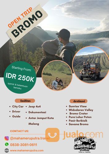 Open Trip Setiap Hari dengan Harga Terjangkau