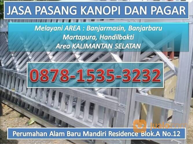 LAGI PROMO !!! , WA 087-815-353-232, Kanopi Baja Ringan Banjarmasin