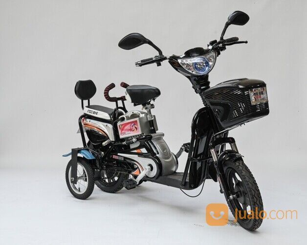 Sepeda Listrik Ebike Selis Merek Indobike Type AKASIA Roda empat