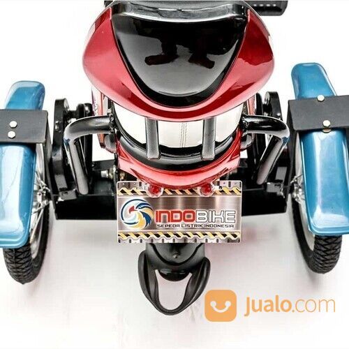 Sepeda Listrik Ebike Selis Merek Indobike Type AKASIA Roda empat