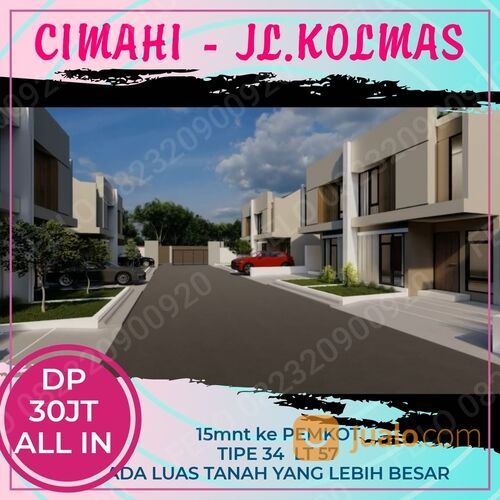 Rumah KPR di CIMAHI model modern DP 30JT all in