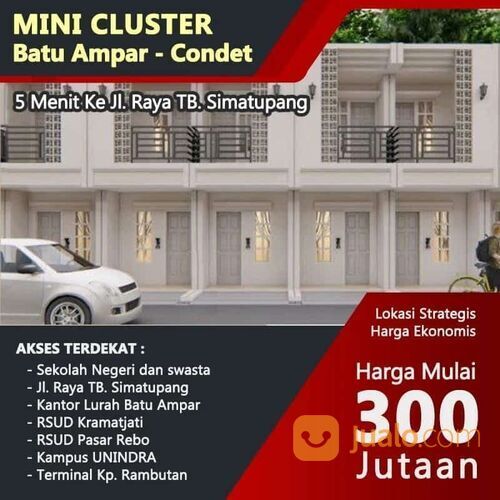 Rumah Murah Di Condet Bebas Banjir