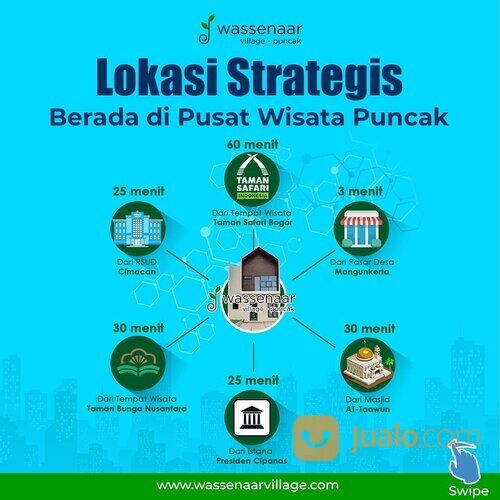 Investasi Condovilla 2LT Gratis Full Furnish Dibawah 600Jt di Puncak Cipanas Cianjur