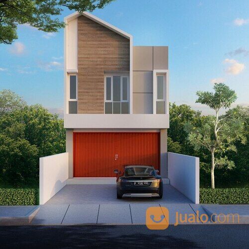 Modern Batos Batu Tepi Jalan Raya Temas 2 Lantai Rp 985 Juta